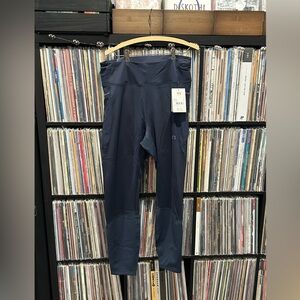 Kari Traa Dark Blue Leggings with Flece XL